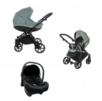 Детская коляска Tutis Nanni 7 Кожа 3 в 1 1533039 Sage