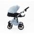 Детская коляска Adamex Nola Natura 2 в 1 N-1-SKY (ГОЛУБОЙ + ГОЛУБАЯ КОЖА)