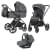 Коляска 3 в 1 Carrello Ultimo CRL-6521 Chrome Cool Grey
