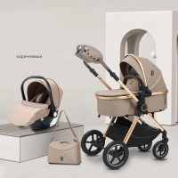 Коляска 3 в 1 LUXMOM A6