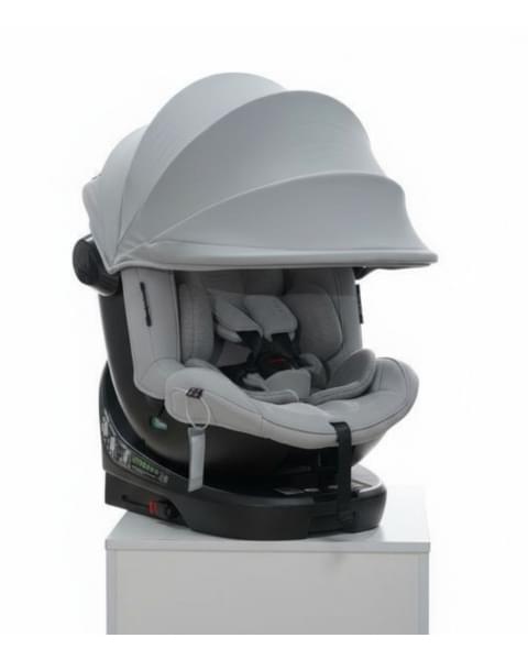 Автокресло Agex Drive i-Fix (0-36 кг), Luxury Grey (Серый)