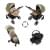 Коляска 3 в 1 Anex iQ Premium Special Edition, Hugg (iQ-SE01)