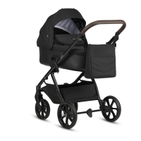 Коляска 2 в 1 Tutis Leo 3+, Black (201)