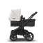 Коляска 2 в 1 Bugaboo Donkey 5 Twin Midnight Black/Misty White шасси Black