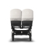 Коляска 2 в 1 Bugaboo Donkey 5 Twin Midnight Black/Misty White шасси Black