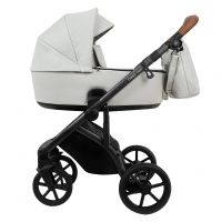 Коляска 2 в 1 Roan Bass Next 2.0 Leather, Island Stone
