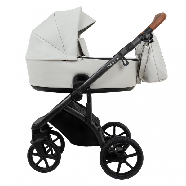 Коляска 2 в 1 Roan Bass Next 2.0 Leather, Island Stone