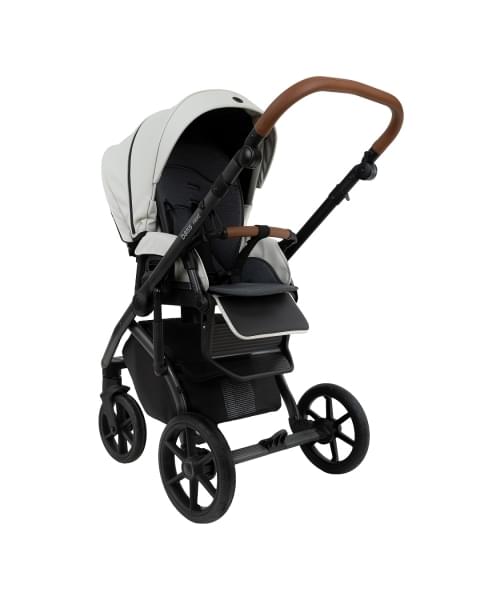 Коляска 2 в 1 Roan Bass Next 2.0 Leather, Island Stone