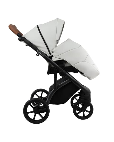 Коляска 2 в 1 Roan Bass Next 2.0 Leather, Island Stone