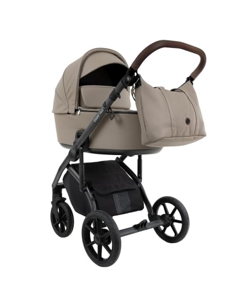 Коляска 2 в 1 Roan Bass Next 2.0 Leather, Cappucino