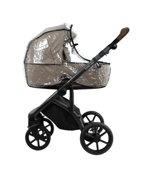 Коляска 2 в 1 Roan Bass Next 2.0 Leather, Cappucino