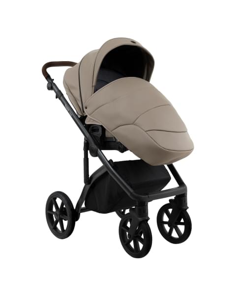 Коляска 2 в 1 Roan Bass Next 2.0 Leather, Cappucino