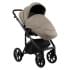 Коляска 2 в 1 Roan Bass Next 2.0 Leather, Cappucino