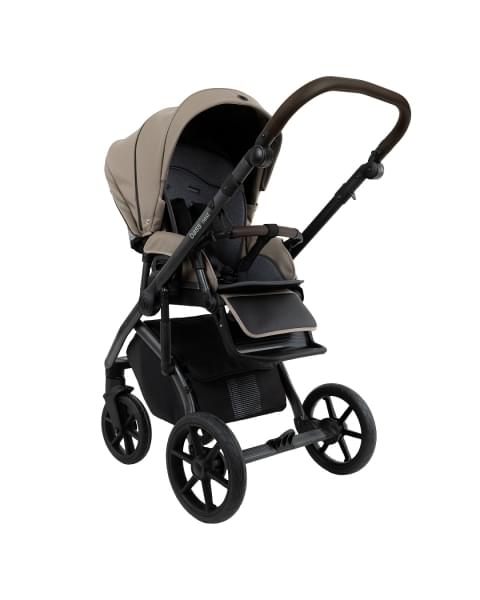 Коляска 2 в 1 Roan Bass Next 2.0 Leather, Cappucino