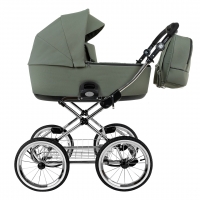 Коляска 2 в 1 Roan Bass Next Classic 2.0 / колеса d14, Sage Green