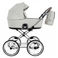 Коляска 2 в 1 Roan Bass Next Classic 2.0 / колеса d14, Marzipan
