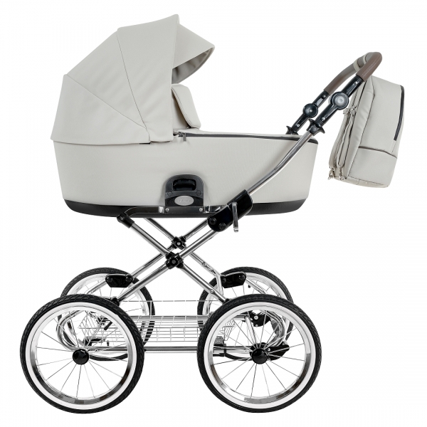 Коляска 2 в 1 Roan Bass Next Classic 2.0 / колеса d14, Marzipan