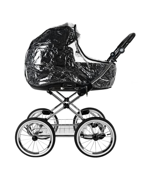 Коляска 2 в 1 Roan Bass Next Classic 2.0 / колеса d14, Caviar Black