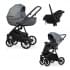 Коляска детская 3 в 1 Riko Basic Montana X Plus 45 Grey