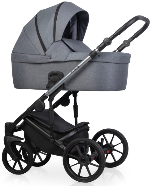 Коляска Riko Nano Thermo 2 в 1 цвет 12 Graphite (графит)