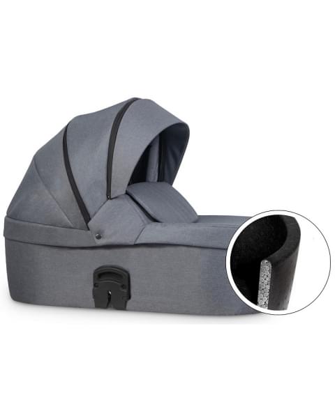 Коляска Riko Nano Thermo 2 в 1 цвет 12 Graphite (графит)