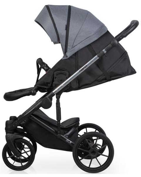 Коляска Riko Nano Thermo 2 в 1 цвет 12 Graphite (графит)