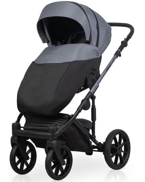 Коляска Riko Nano Thermo 2 в 1 цвет 12 Graphite (графит)