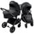 Детская коляска AmaroBaby Genius 2 в 1 серый