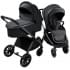 Детская коляска AmaroBaby Genius 2 в 1 серый