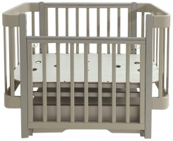 Детская кроватка Pituso Olivia маятник,ящик, колесо Капучино