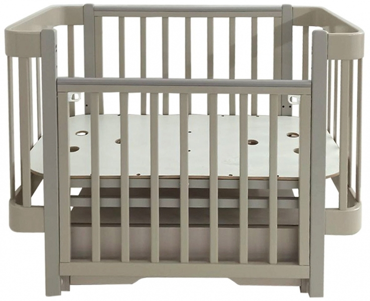 Детская кроватка Pituso Olivia маятник,ящик, колесо Капучино