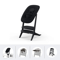 Стульчик для кормления Cybex Lemo PT 4 в 1, Set Black Wood