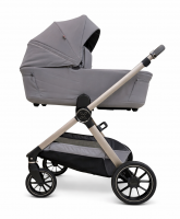 Коляска 2 в 1 Agex Prima Pro 2026, Sora (Серый)