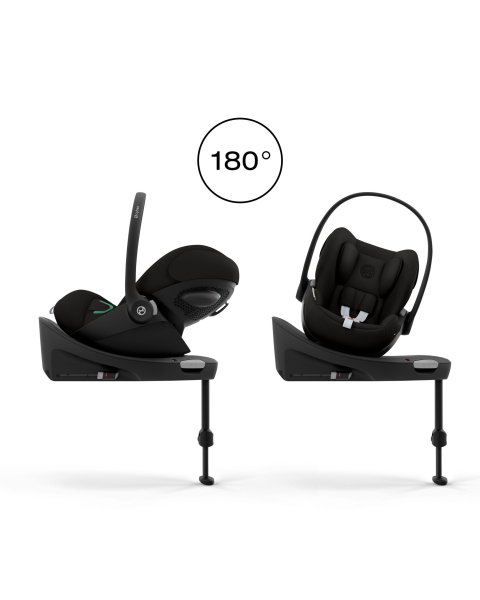 Коляска 3 в 1 Cybex Priam V Matt Black Style Off White + Cloud G3 Magic Black
