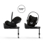Коляска 3 в 1 Cybex Priam V Matt Black Style Off White + Cloud G3 Magic Black