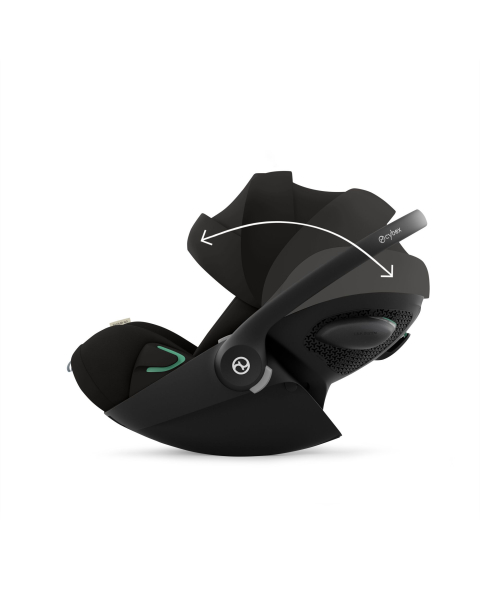 Коляска 3 в 1 Cybex Priam V Matt Black Style Off White + Cloud G3 Magic Black
