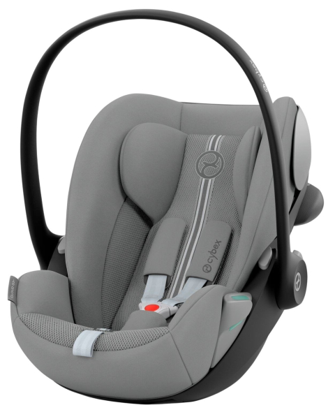Коляска 3 в 1 Cybex Priam V Matt Black Style Off White + Cloud G3 Stone Grey Plus