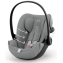 Коляска 3 в 1 Cybex Priam V Matt Black Style Off White + Cloud G3 Stone Grey Plus