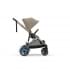 Коляска Cybex E-Gazelle S TPE Almond Beige с корзиной