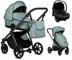 Коляска 3 в 1 Tutis Mio 3+ Essential, Turquolse (243)