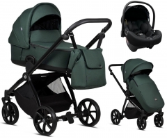 Коляска 3 в 1 Tutis Mio 3+ Essential, Pacific Green (240)