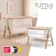 Кровать-трансформер приставная Tutti Bambini CoZee XL Scandinavian Walnut/Ecru