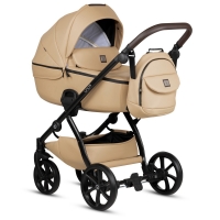 Коляска 2 в 1 Tutis Uno 5+ Leather, Caramel (167)