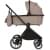 Детская коляска Adamex Spark 2 в 1 5-LATTE-VELVET - БЕЖ-ЧЁРНАЯ РАМА
