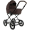 Детская коляска люлька Roan Bass Next Classic d12 2.0 1 в 1 BNC/73/1 Turkish Coffe/Black/руч.Cappuccino