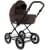 Детская коляска люлька Roan Bass Next Classic d12 2.0 1 в 1 BNC/73/1 Turkish Coffe/Black/руч.Cappuccino