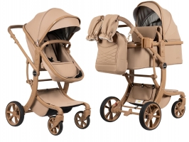 Коляска трансформер Aimile Adventurer ткань Песочный