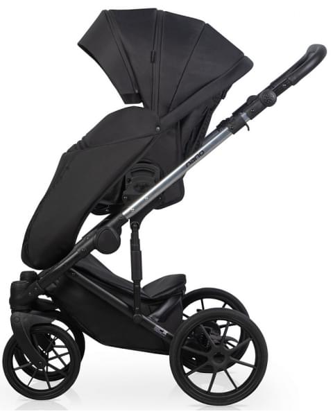 Коляска Riko Nano Thermo 2 в 1 цвет 13 Black (черный)