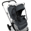 Коляска 2 в 1 Agex Life 2026, Midnight Grey (Темно-серый)