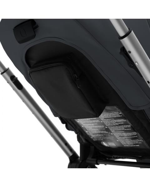Коляска 2 в 1 Agex Life 2026, Midnight Grey (Темно-серый)